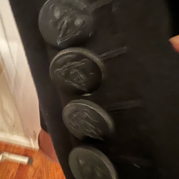 Gucci Wool/Mink Peacoat, Removable Collar, EUC w/original garment bag. Ford Era - Picture 5 of 9